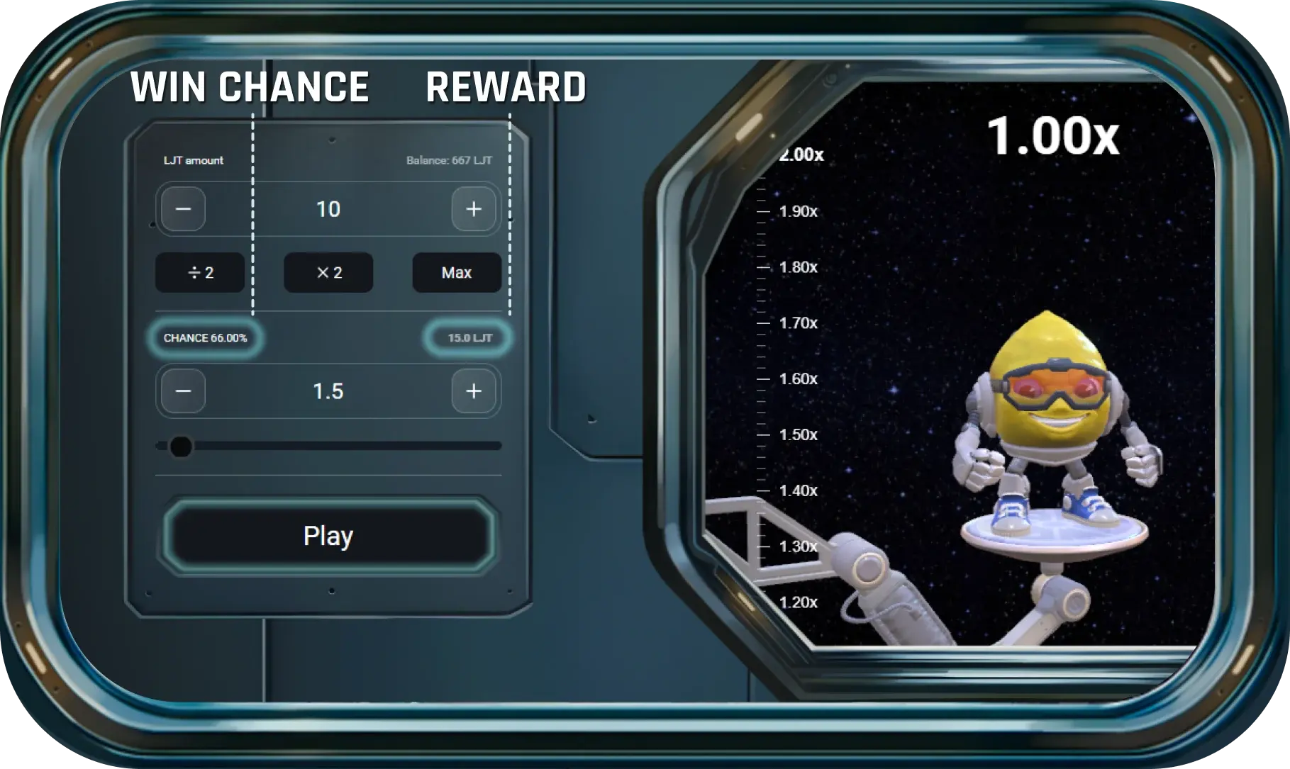 How to play Lemon Jet - step 3